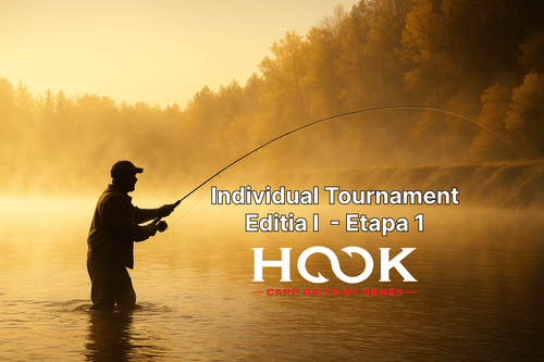 Afiș Individual Tournament "Hook Carp Baits by Genes" Editia I - Etapa 1