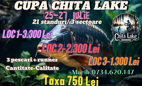 Afiș CUPA CHITA LAKE