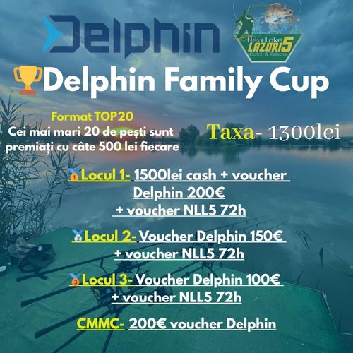 Afiș 🐬🐬Delphin Family Cup🐬🐬