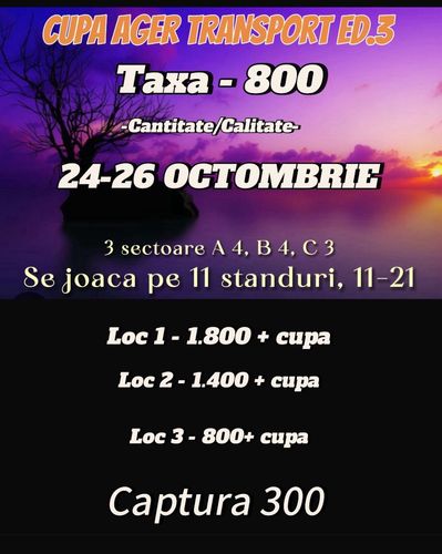 Afiș CUPA BRATANILOR