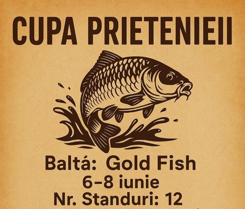 Afiș CUPA PRIETENIEI