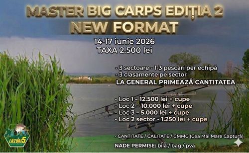 Afiș MASTER BIG CARPS New Format