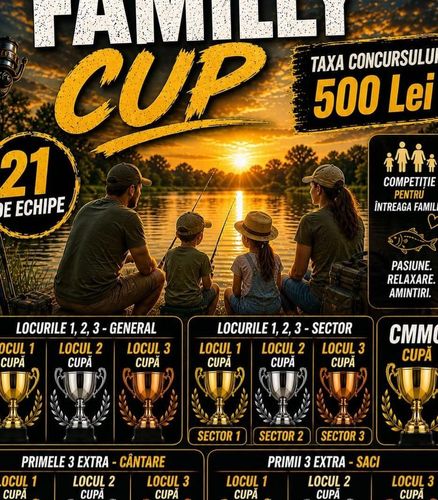 Afiș FAMILLY CUP ~Costică Dicu~