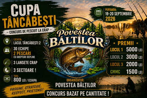 Afiș Cupa Tâncăbești