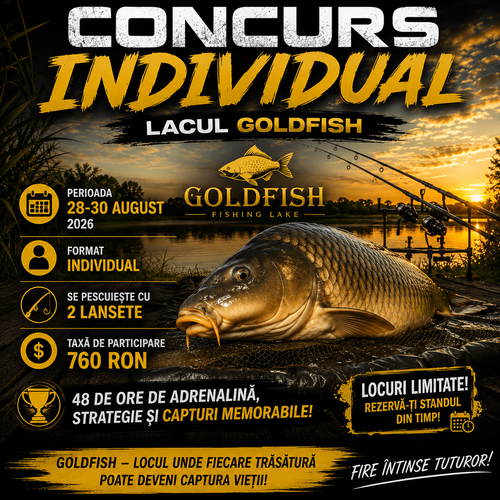 Afiș Individual Boilies Cup