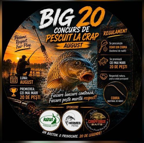Afiș Big 20 3-7 august 2026