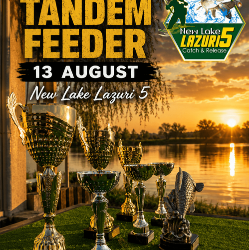 Afiș Cupa tandem feeder 13 august