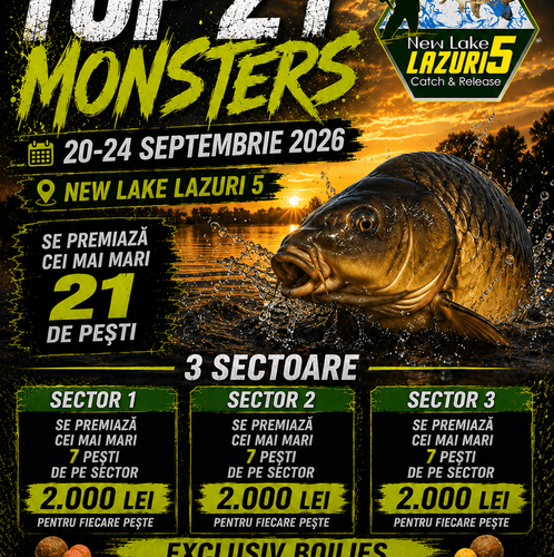 Afiș Top 21 Monsters 20-24 septembrie