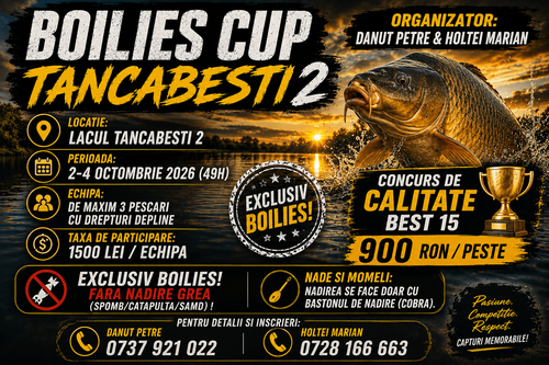 Afiș Boilies Cup Tancabesti2