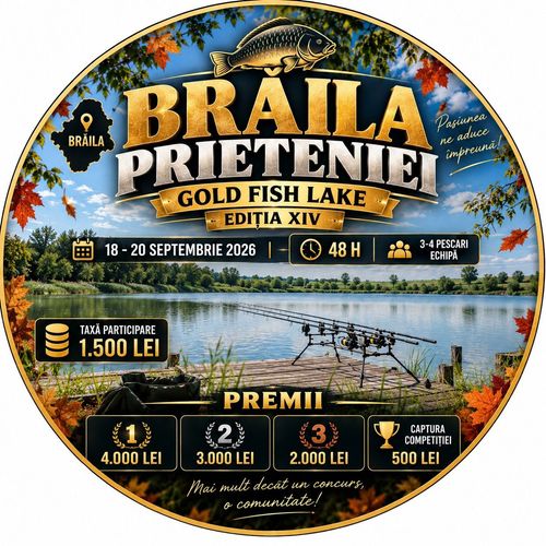 Afiș Braila Prieteniei 18-20.09.2026