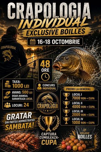 Afiș Individual Crapologia Exclusiv Boilies