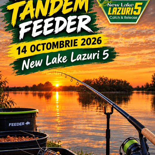 Afiș Cupa tandem feeder 14 oct 2026