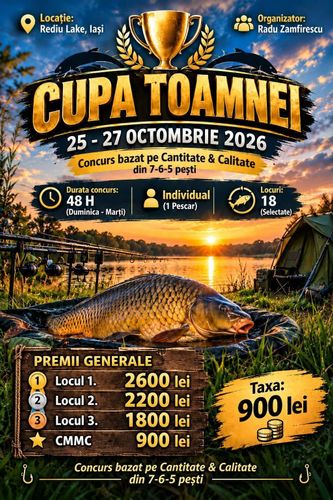 Afiș Cupa Toamnei 2026