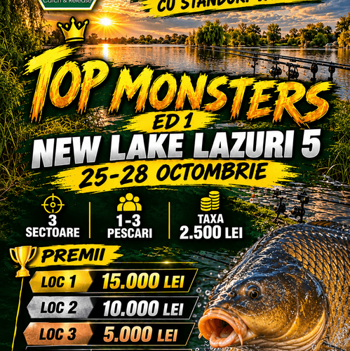 Afiș Top Monsters 25-28 Octombrie 2026