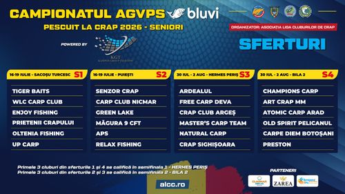 Afiș CN AGVPS BLUVI - SFERTURI - Hermes Peris